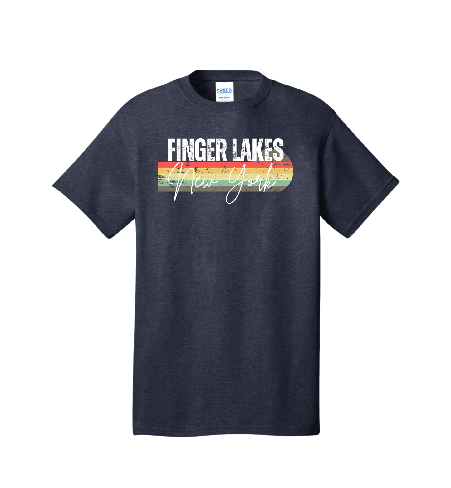 Finger Lakes Retro Tee
