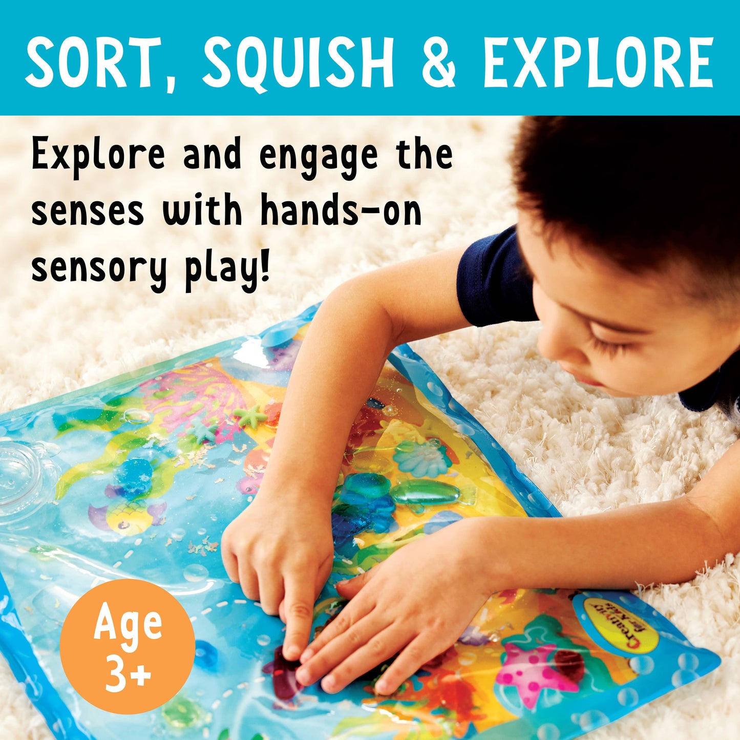Sensory Squish Bag Ocean Adventure Gel Activity Set
