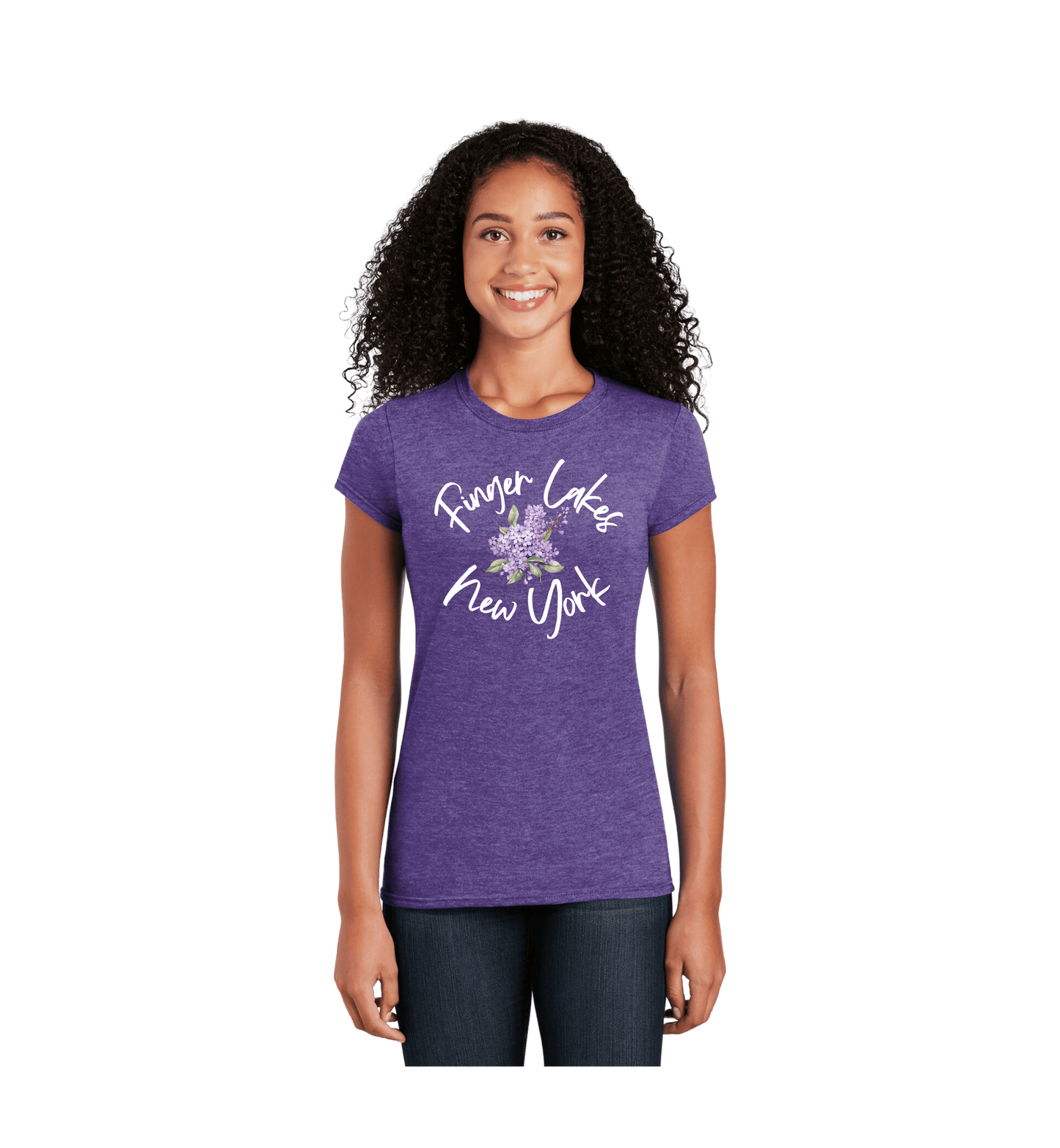 Finger Lakes Pride Lilac Tee