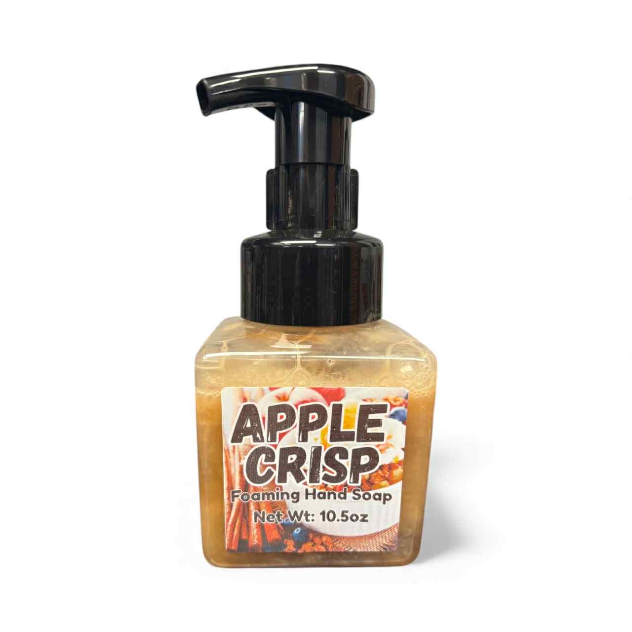Apple Crisp Foaming Hand Soap | 11oz | Cinnamon, Nutmeg, Brown Sugar | Fall Scented Hand Soap | Cozy Autumn Soap