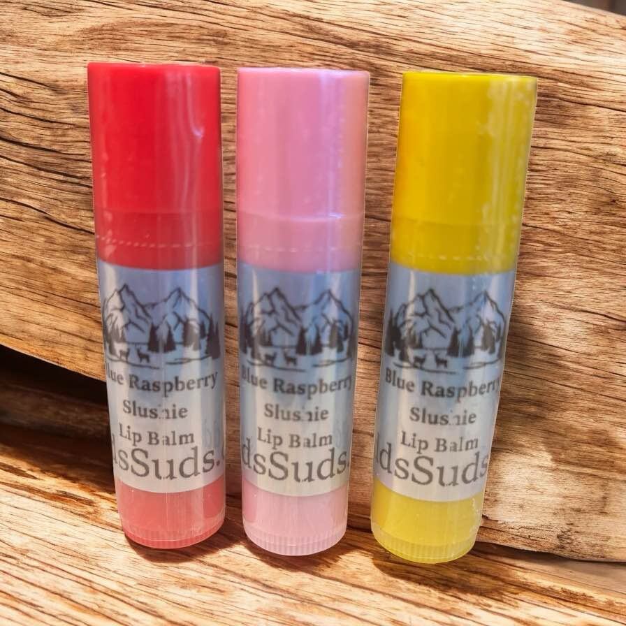 Blue Raspberry Slushie, Lip Balm