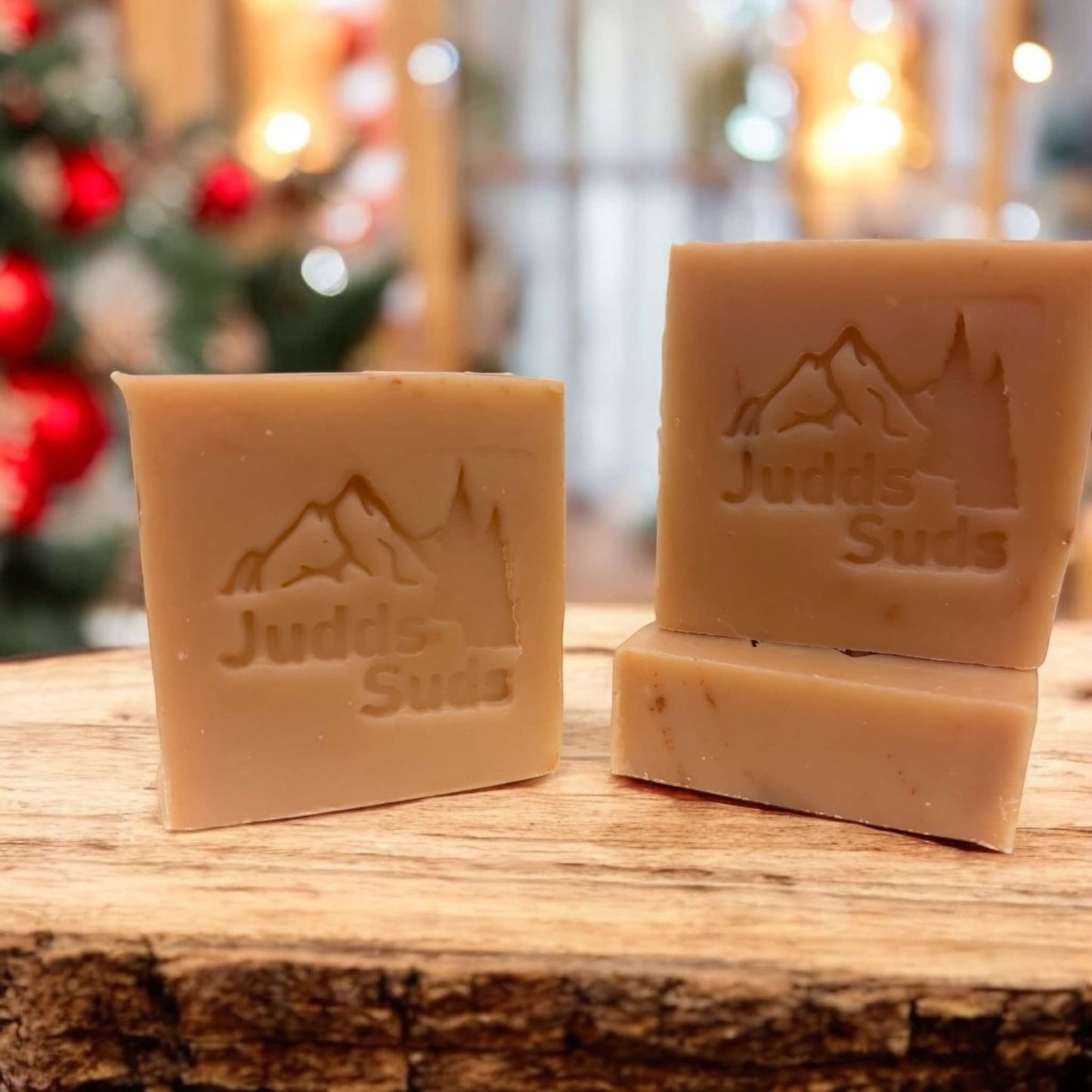 Bar soap, 4oz, cream colored, scented with french vanilla fragrance oil