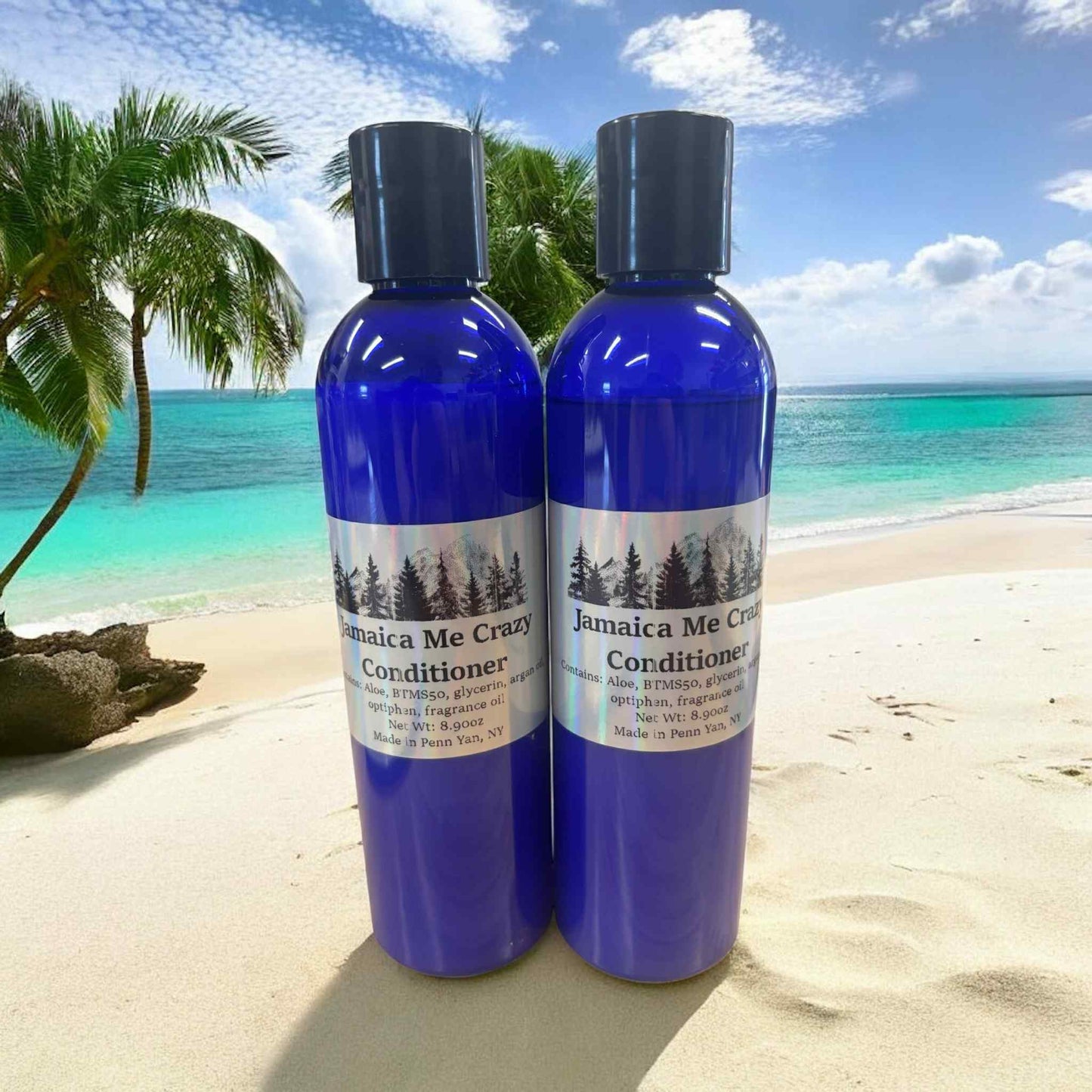 8.90 bottle of liquid conditioner scented with Jamaica Me Crazy.