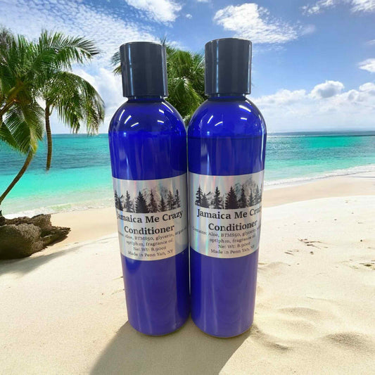 8.90 bottle of liquid conditioner scented with Jamaica Me Crazy.
