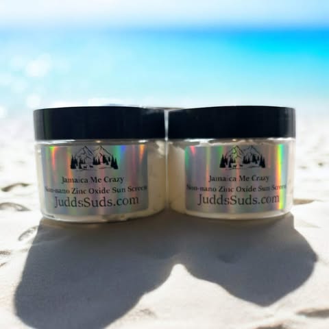 Jamaica Me Crazy. Non-nano Zinc Oxide Sun Screen