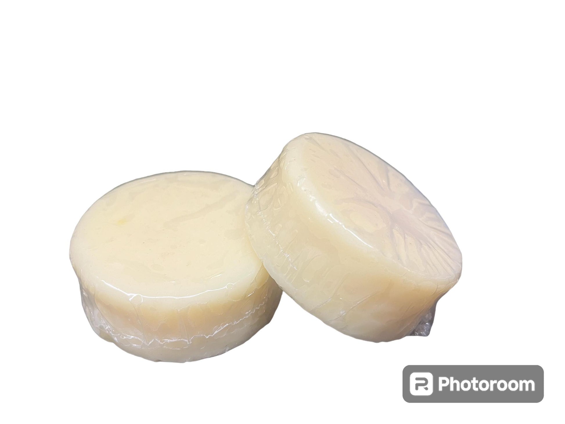 5oz solid conditiner  bar, plain white color, cented with lemongrass essential oil