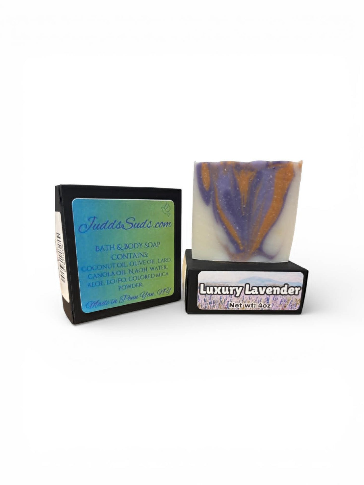 ๐ Luxury Lavender Handmade Artisan Bath Soap | 4oz Relaxing Floral Bar | Eucalyptus, Citrus & French Lavender