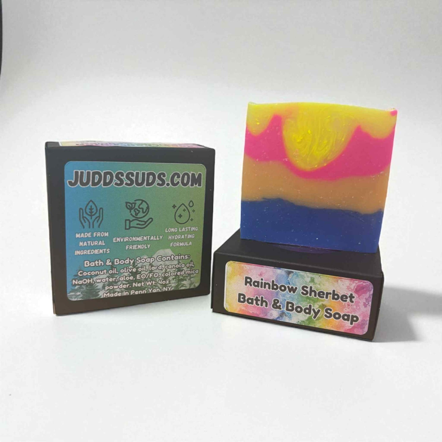 Rainbow Sherbet Bath & Body Soap