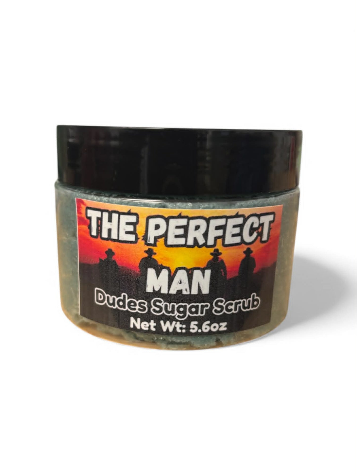 The Perfect Man Dudes Foaming Sugar Scrub | Luxury Exfoliating Body Scrub for Men | Grapefruit, Bergamot, Patchouli & Frankincense | 5.6oz