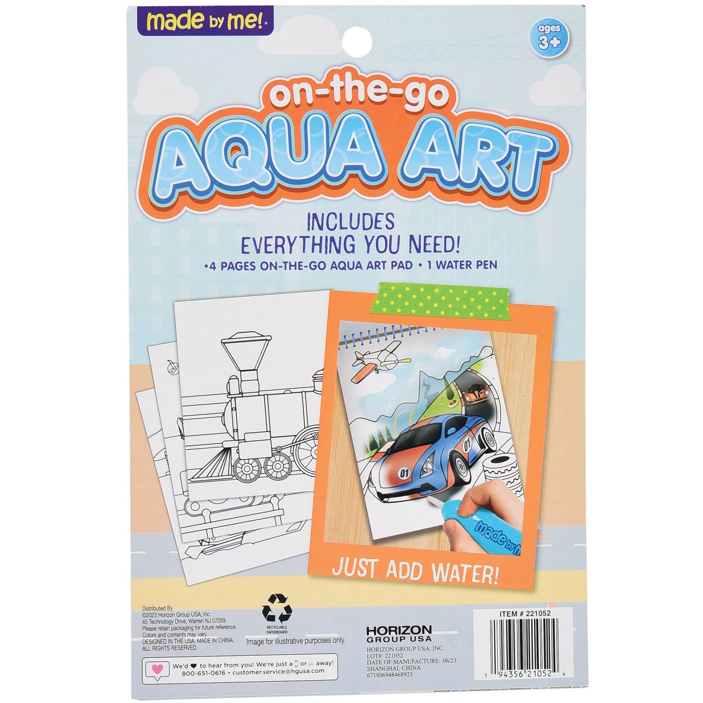 Made By Me Aqua Art Pad City Fun