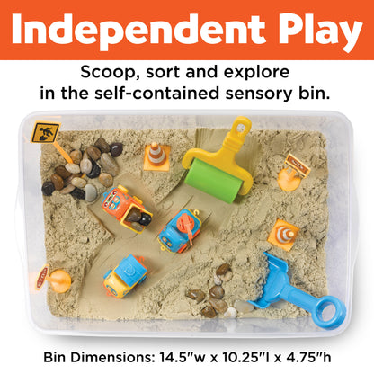 Construction Zone - Sensory Bin