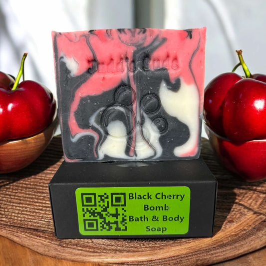 Black Cherry Bomb, Bath & Body Soap