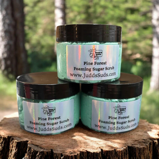 Pine Forest, Foaming Sugar Scrub