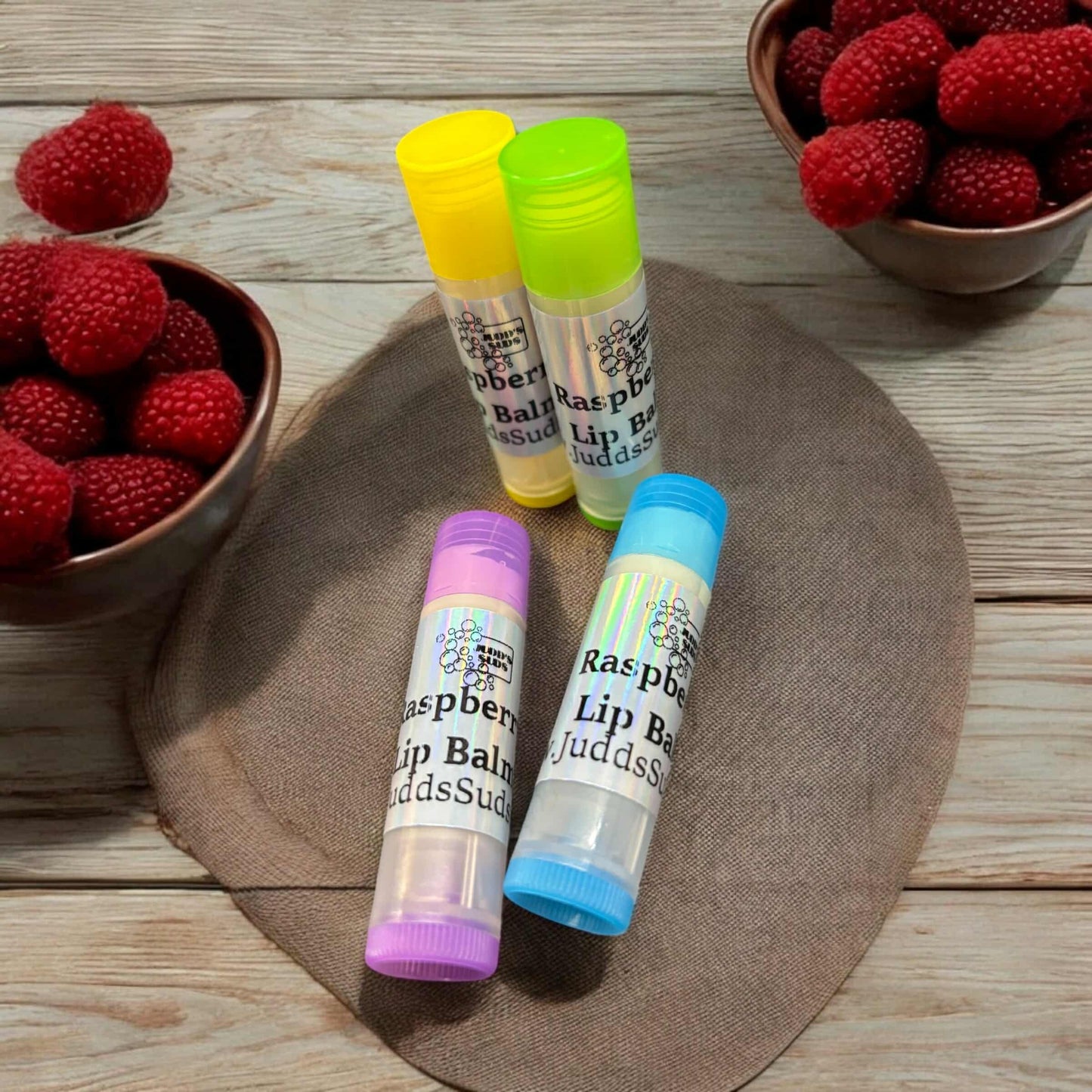 Raspberry, Lip Balm, Natural Skin Care, Christmas Gift, Gift for Her, Gift Basket Filler, Gift For Him, Dry Chapped Lips, Moisturizing