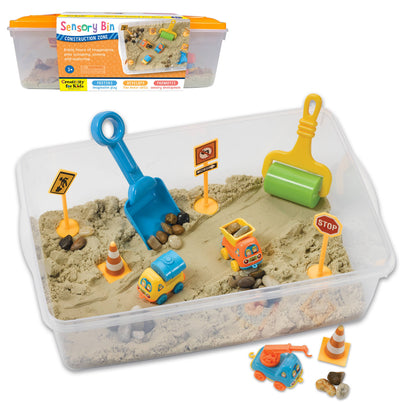 Construction Zone - Sensory Bin