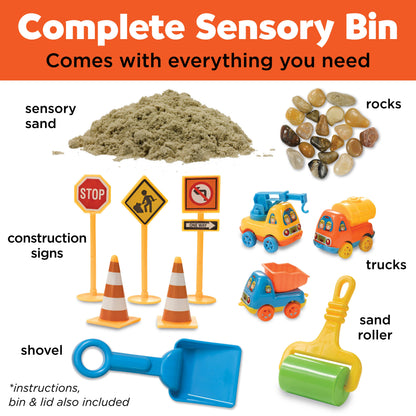 Construction Zone - Sensory Bin