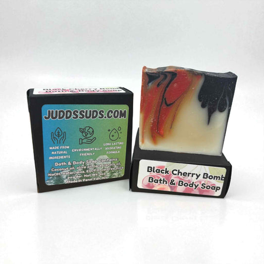 Black Cherry Bomb, Bath & Body Soap