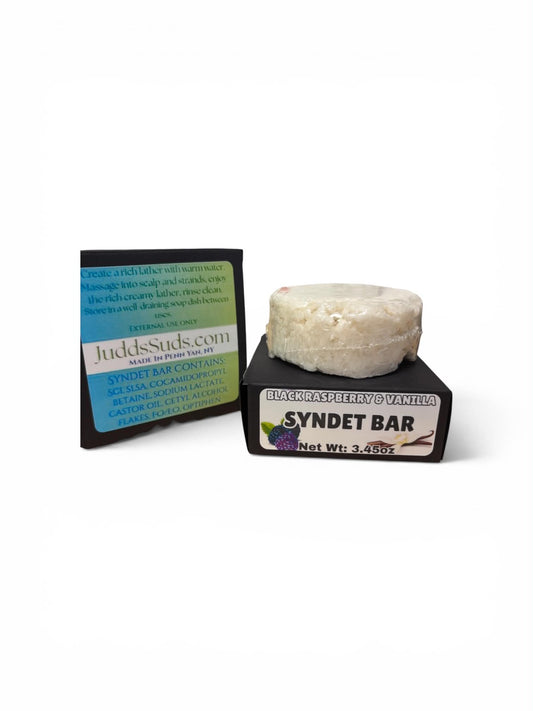 Black Raspberry & Vanilla - Syndet Bar (Solid Shampoo)