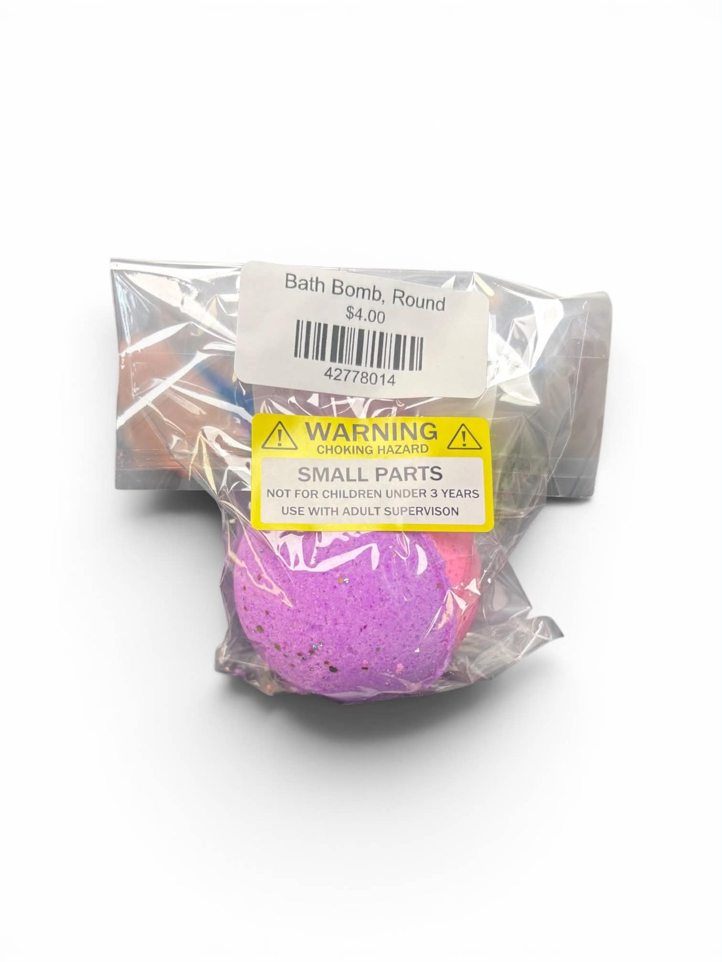 Black Raspberry & Vanilla - Bath Bomb w/Glow in Dark Toy