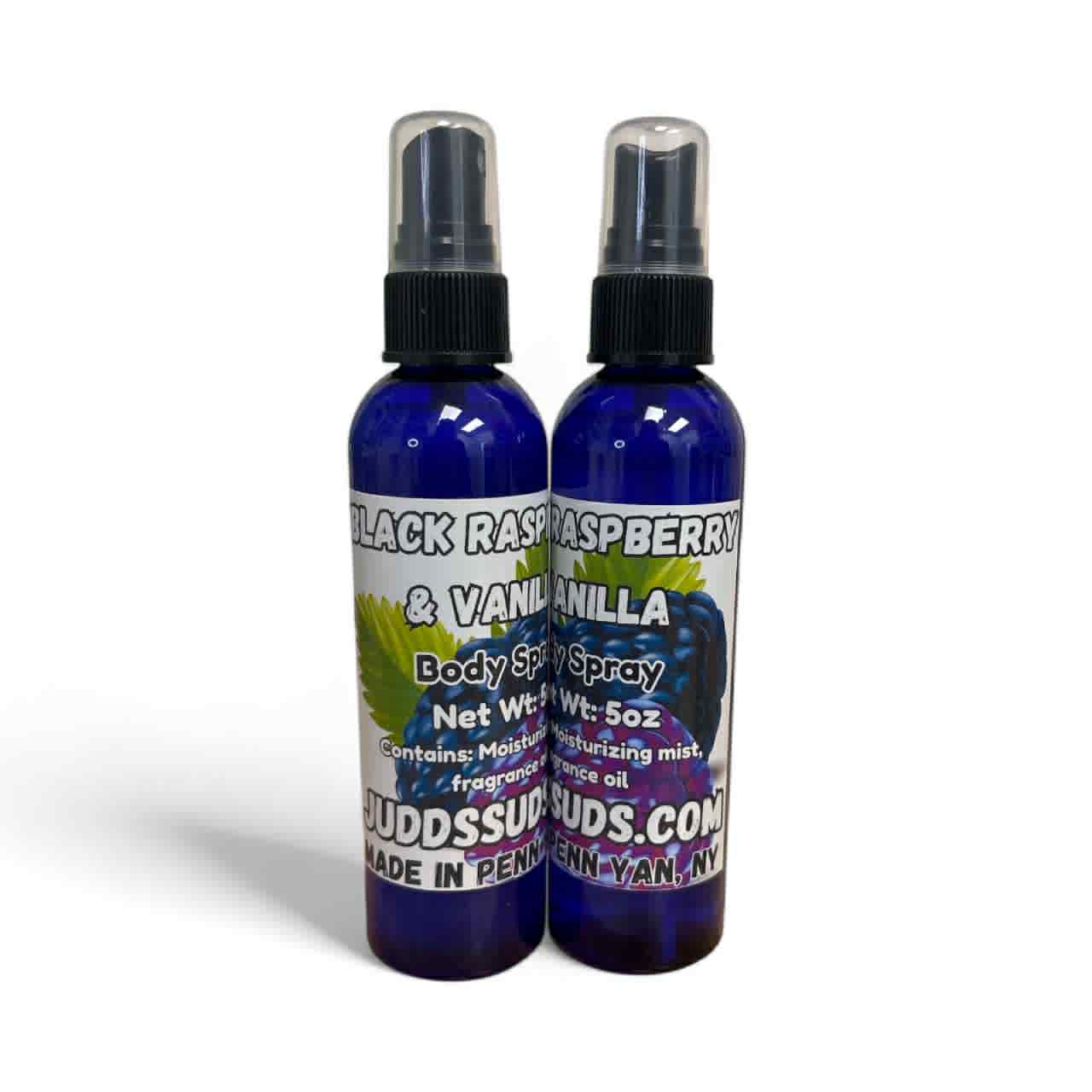 Black Raspberry & Vanilla | Body Spray | 5oz | Creamy Vanilla