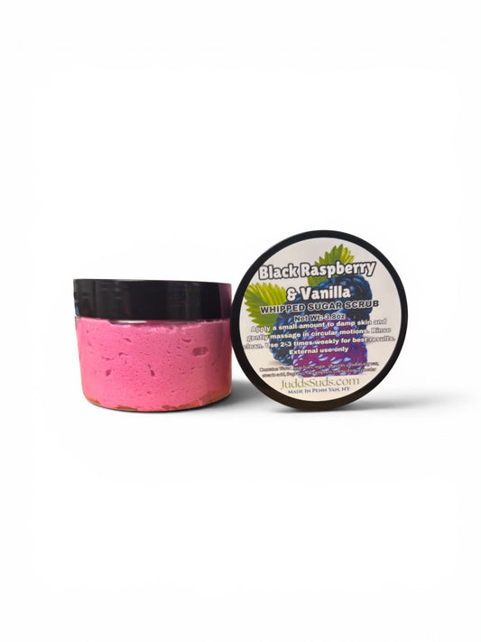 Black Raspberry Vanilla  -Whipped Sugar Scrub
