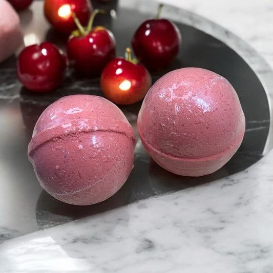 Black Cherry Bomb |Bath Bomb | Black Cherries