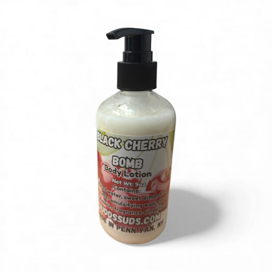 Black Cherry Bomb | Ultra-Moisturizing Body Lotion | Hydrating Cherry Scent | 9oz