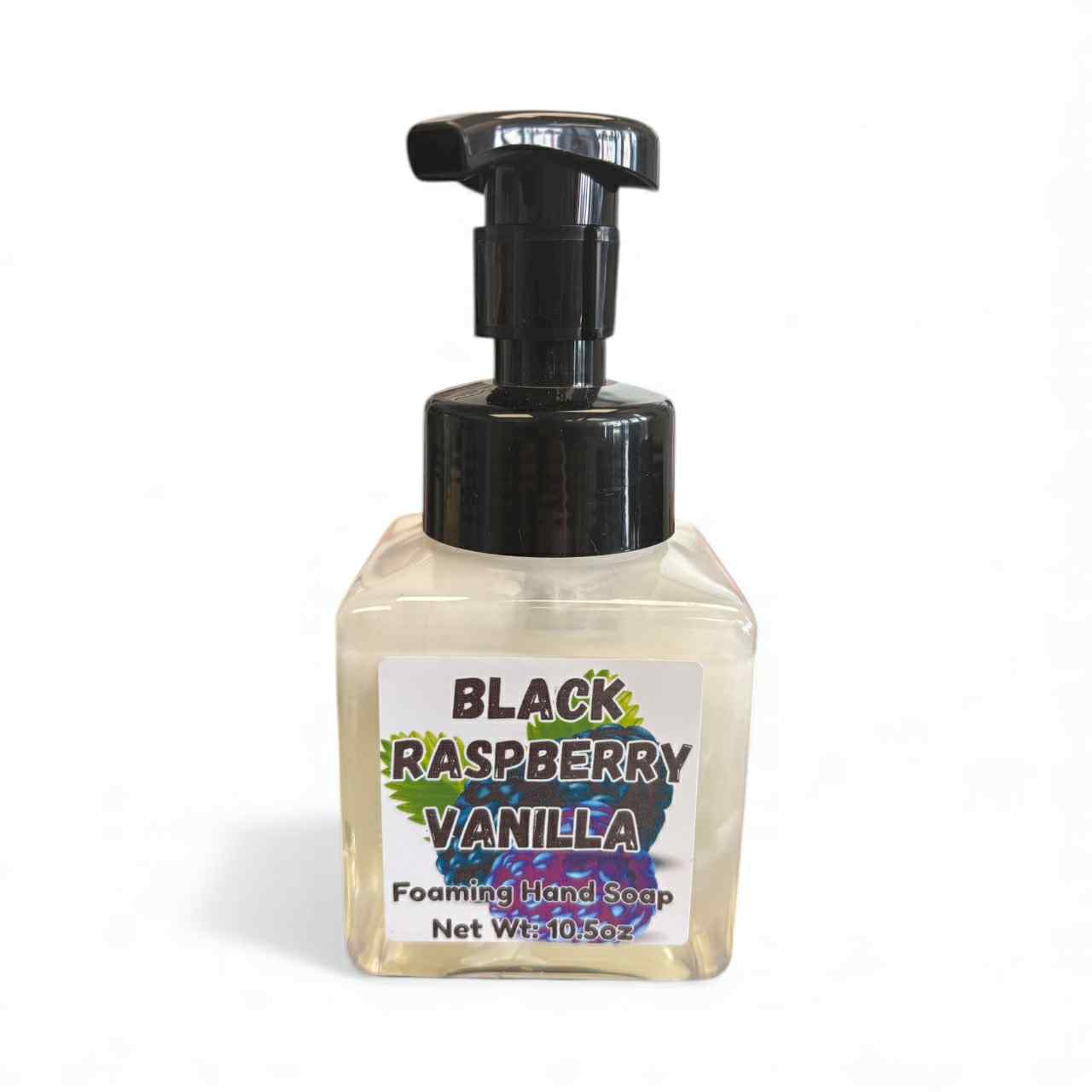 Black Raspberry & Vanilla | Foaming Hand Soap | 10.5oz | Handmade Soap | Raspberry, Strawberry & Vanilla
