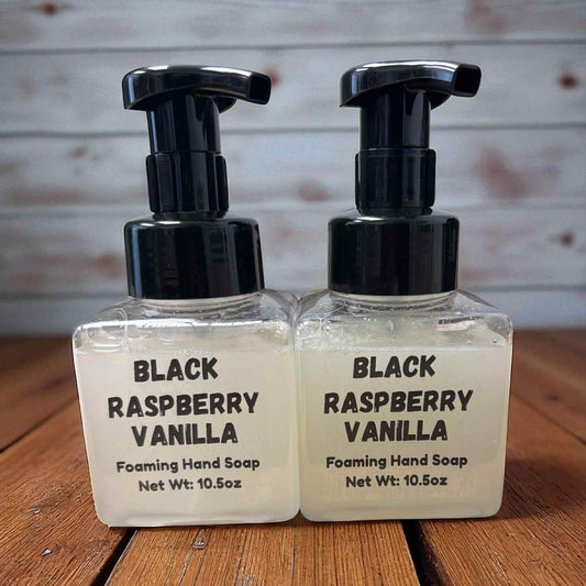 Black Raspberry & Vanilla | Foaming Hand Soap | 10.5oz |