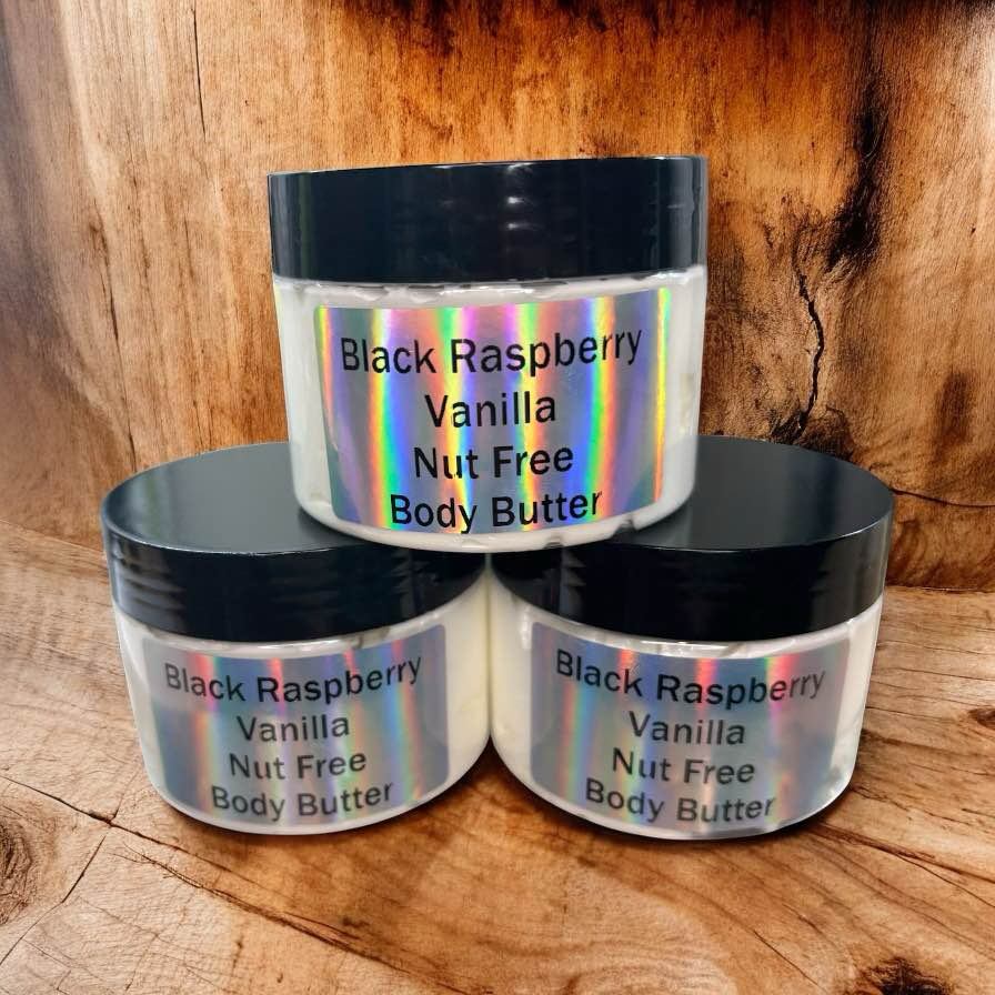 Black Raspberry Vanilla, Nut Free, Body Butter