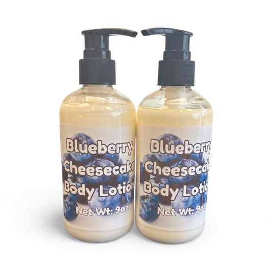Blueberry Cheesecake Body Lotion | 9oz | Handmade Natural Moisturizer | Vanilla & Brown Sugar Scent