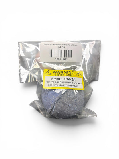 Blueberry Cheesecake - Bath Bomb w/Glow in Dark Toy
