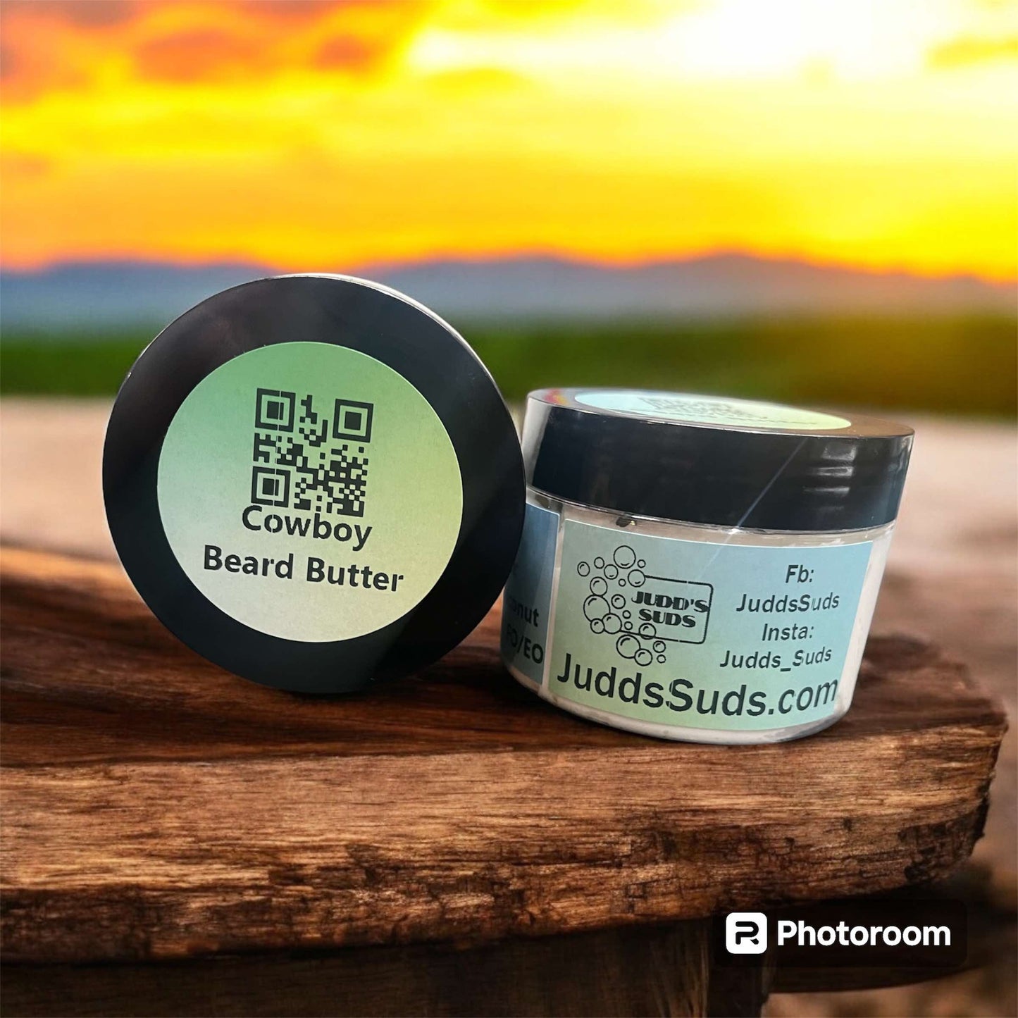 Cowboy Beard Butter, plastic free, eco friendly, low waste, 100% natural, pure ingredients, gift for him, preservative free