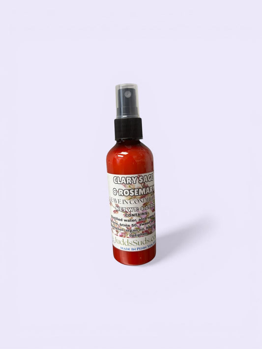 Clary Sage & Rosemary Essential oil - Leave In conditioner