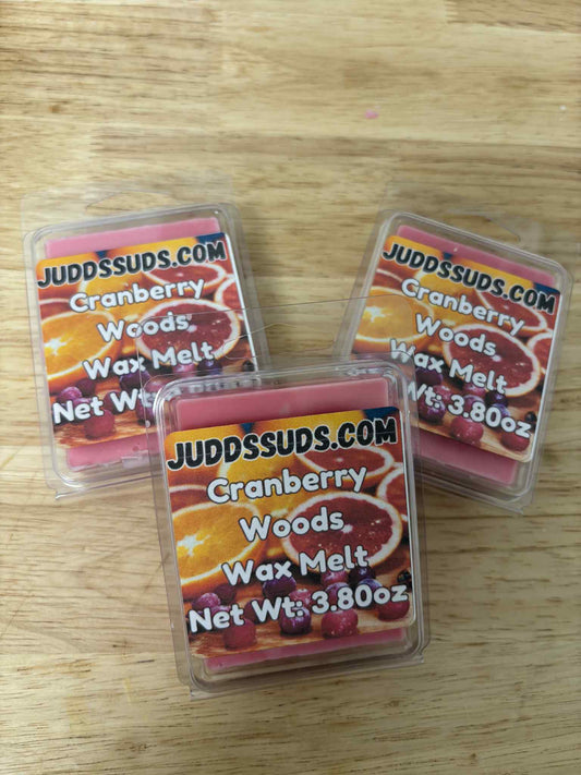 Cranberry Woods | Wax Melt | Cranberry, Cinnamon & Currants | 3.8oz