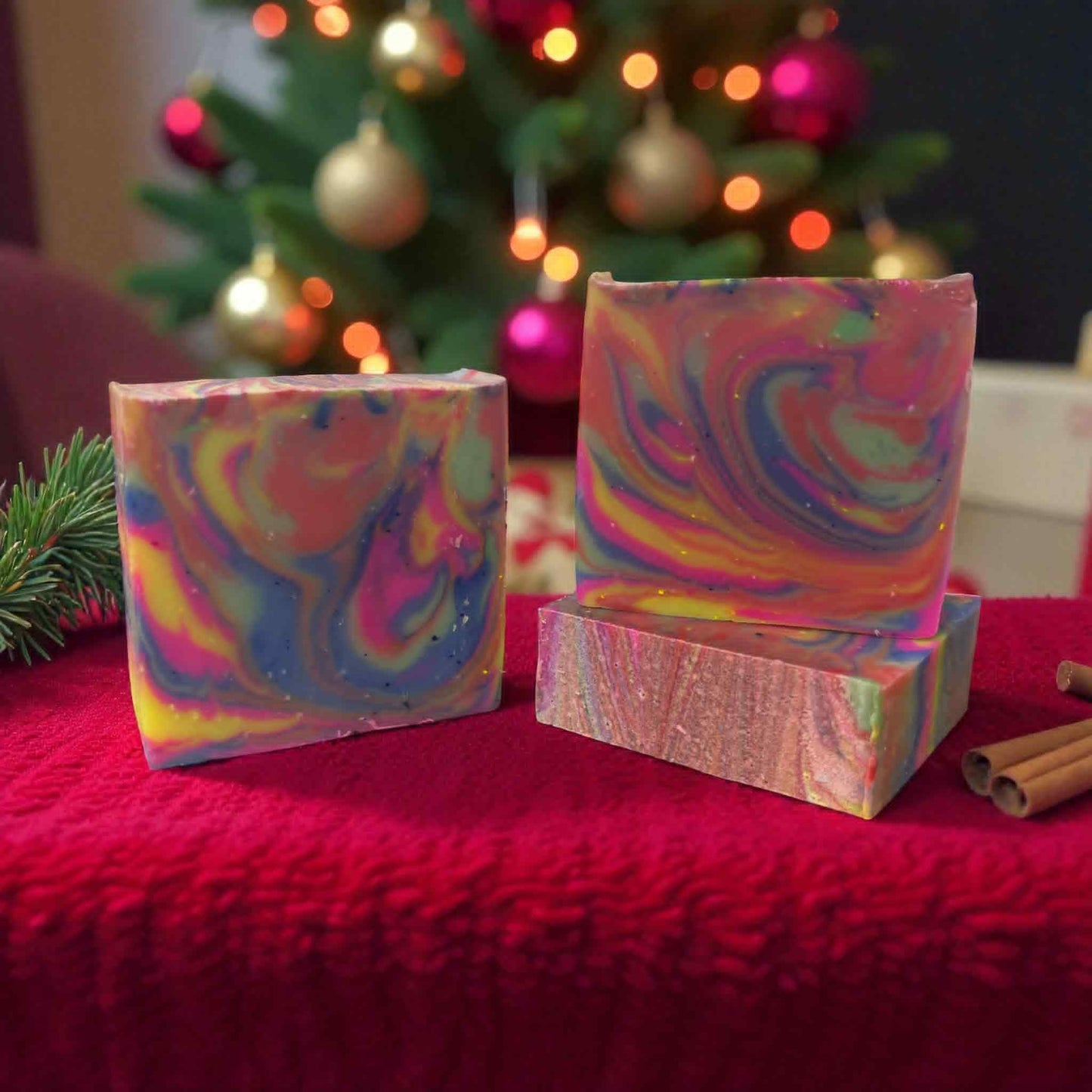 Hippy Christmas | Handmade Artesian Soap | 4oz |