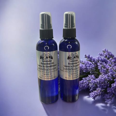 Lavender Essential Oil, Leave in Conditioner