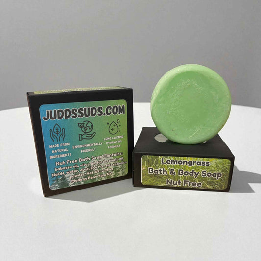 Lemongrass Essential Oil| Nut Free | Handmade Artesian Soap | 3oz