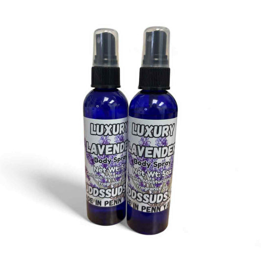 Luxury Lavender | Body Spray | 5oz | Bergamot, Eucalyptus, Citrus zest, French Lavender