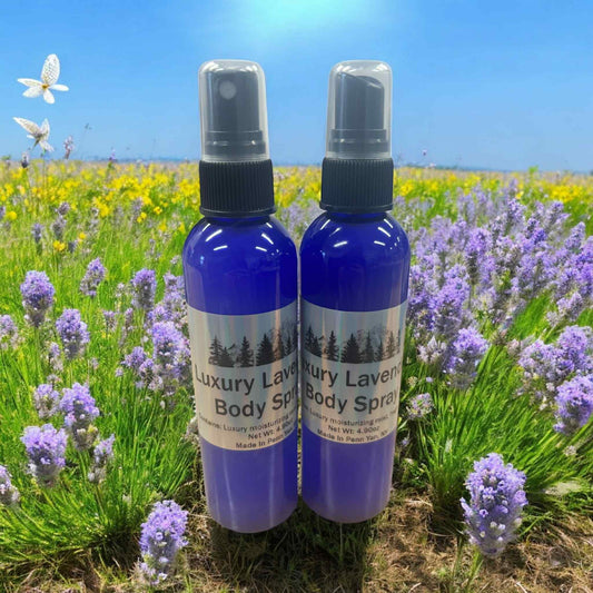 Luxury Lavender | Body Spray | 4.90oz | Bergamot, Eucalyptus, Citrus zest, French Lavender