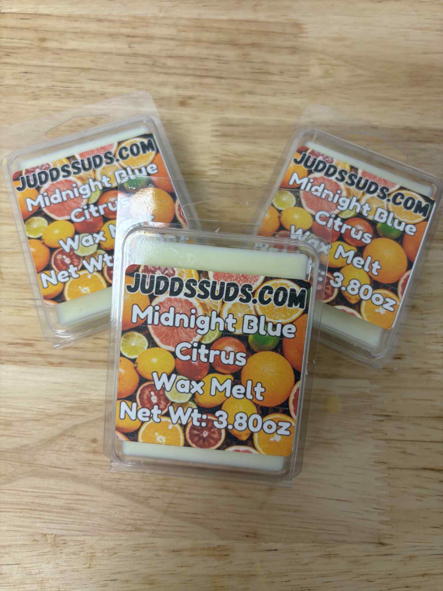 Midnight Blue Citrus | Wax Melt | Citrus, Tropical Fruit | 3.80oz