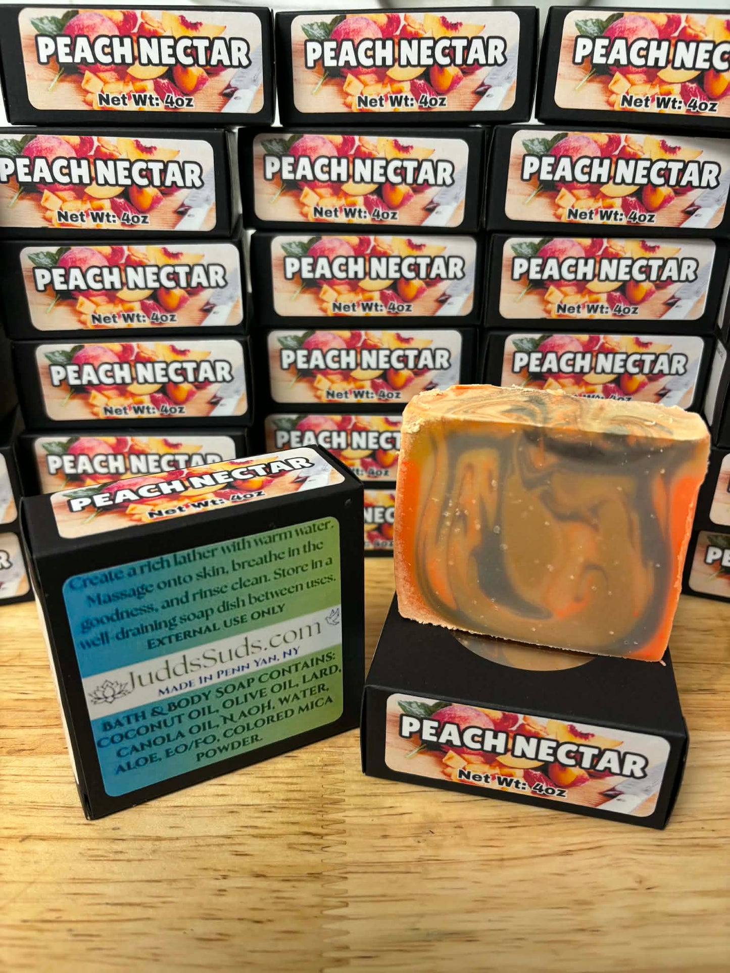 Peach Scented Soap - 4oz