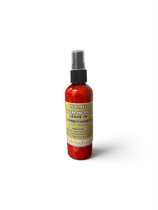 Tea Tree & Lemongrass Leave-In Conditioner – Lightweight Detangling & Frizz Control