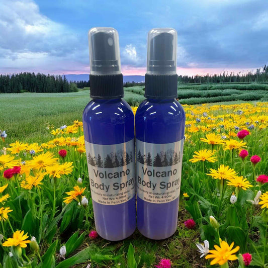 Volcano |  Body Mist | 4.9oz | Strawberry, Grapefruit, Citrus, Raspberry, Jasmine