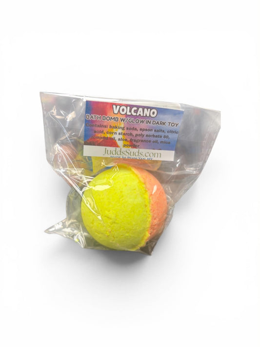 Citrus Scented - Bath Bomb w/Glow in Dark Toy